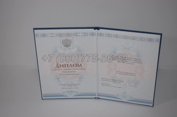 Диплом Техникума 2024г ГОЗНАК во Владивостоке