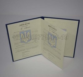 Диплом Бакалавра Украины 1994г во Владивостоке